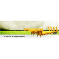 Heavy duty 30-80 ton low flatbed trailer low bed excavator truck trailer trucks and trailers